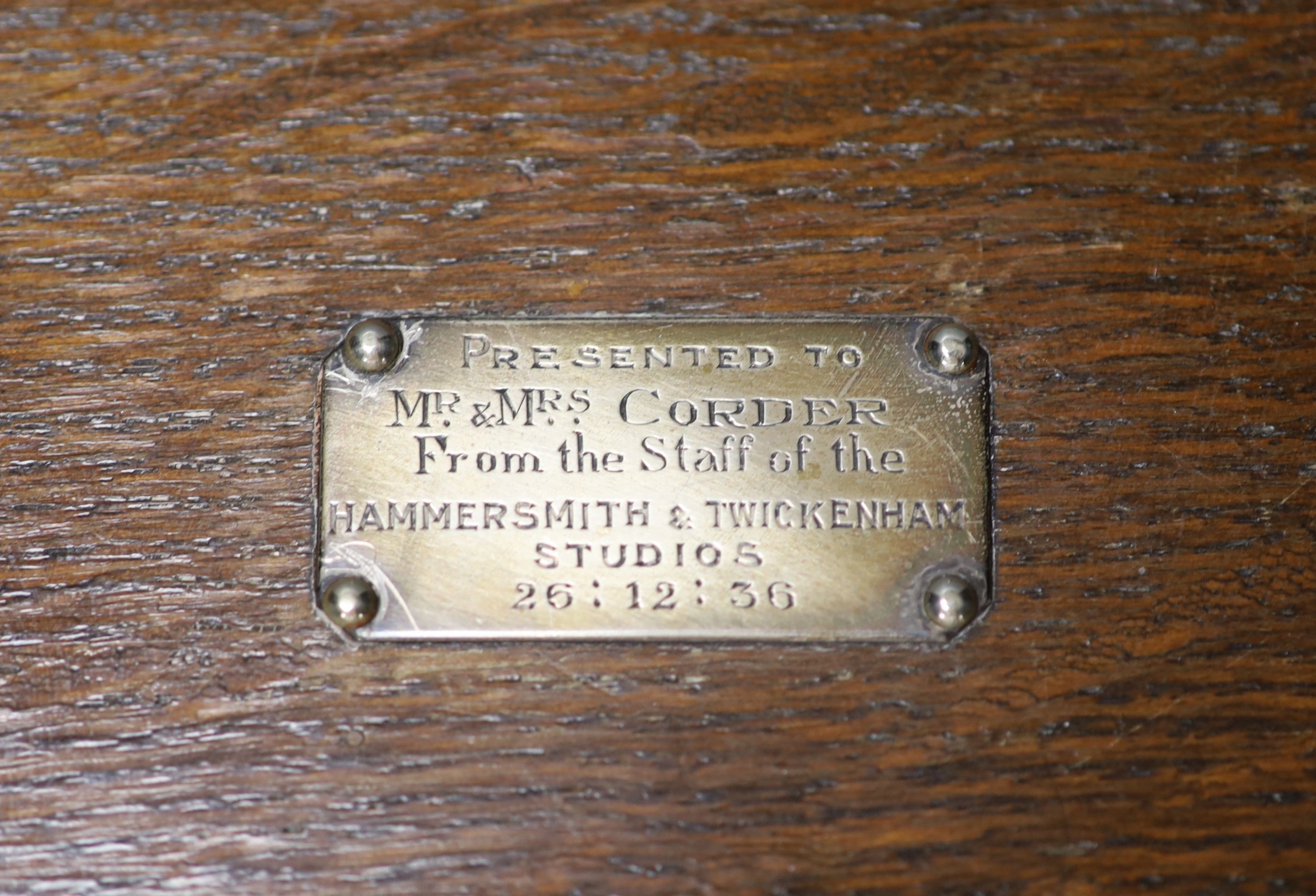 Canteen of plated Harrods cutlery, 1936.